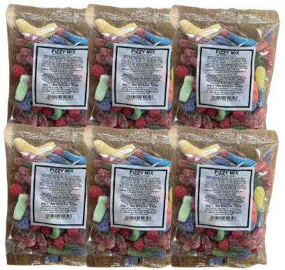  Fizzy Sweet Mix 250g x 6